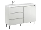 Szafki łazienkowe - Szafka Stojąca Z Umywalką ETH 120 cm SD Lewa - Kaszmir Mat - miniaturka - grafika 1