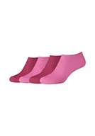 Skarpetki damskie - Camano Damskie skarpety Online Women Cotton fine Invisible Sneaker 4-pak skarpet, Phlox pink, 39/42, Phlox Pink, 35 EU - miniaturka - grafika 1