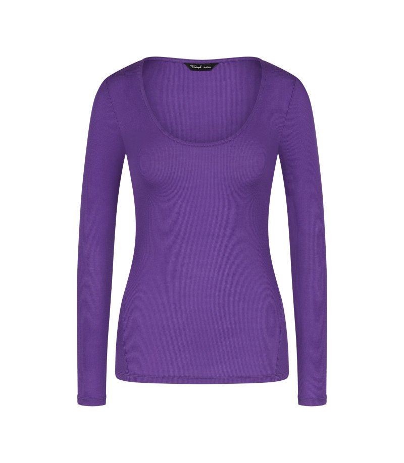 Top z długim rękawem Triumph Beauty Layers Top Scoop Neck-XS