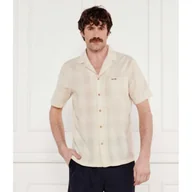 Koszule męskie - Guess Underwear Koszula BOWLING VINTAGE Regular Fit z dodatkiem lnu - miniaturka - grafika 1