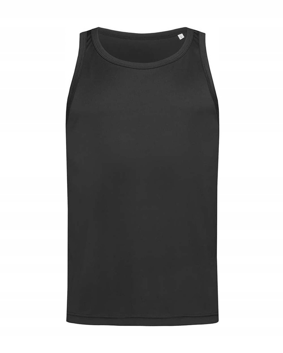 Koszulka bez rękawów bokserka Stedman Active Sports Top Men ST8010 Black XL