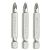 Bity - Dedra Końcówki wkrętakowe Pozidriv PZ2x50mm 3szt blister 18A05PZ21-03 18A05PZ21-03 - miniaturka - grafika 1