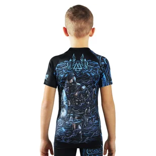 Rashguard dla dzieci Ground Game Viking z krótkim rękawem - Kimona, stroje i obuwie - miniaturka - grafika 1