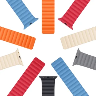 Dux Ducis Magnetic Strap pasek do Watch 7 / 6 / 5 / 4 / 3 / 2 / SE (41 / 40 / 38mm) magnetyczna opaska niebieski (Chain Version) - Etui i futerały do telefonów - miniaturka - grafika 8