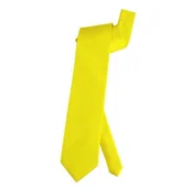 Dodatki do strojów karnawałowych - Krawat Satynowy Żółty - miniaturka - grafika 1