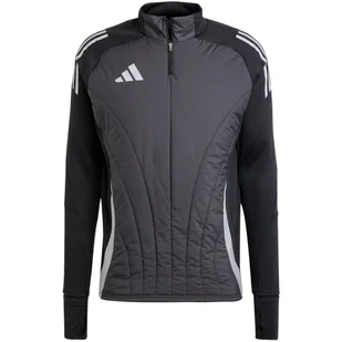 Bluza męska adidas Tiro 24 Competition Winterized szaro-czarna IM9964 2XL - Bluzy męskie - miniaturka - grafika 1