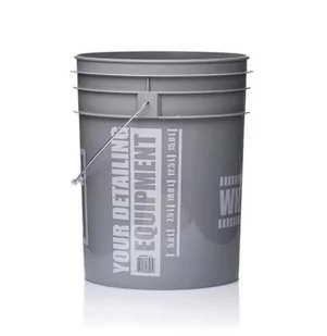 WORK STUFF Detailing Bucket Grey WHEELS - Wiadro do mycia auta WS 045 - Akcesoria do mycia samochodu - miniaturka - grafika 1