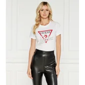 Koszulki i topy damskie - GUESS T-shirt | Regular Fit - miniaturka - grafika 1