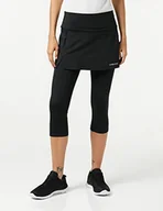 Spodnie damskie - HEAD HEAD Damskie spodnie Club 3/4 Tights Skirt W czarny czarny S 814409bksml - miniaturka - grafika 1