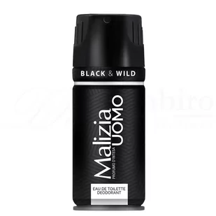 Malizia Uomo Black - dezodorant w sprayu dla mężczyzn (150ml) 8003510023226_20190604154024 - Dezodoranty i antyperspiranty dla kobiet - miniaturka - grafika 1