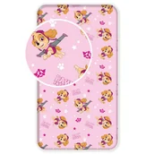 Prześcieradła dla dzieci - Dziecięce prześcieradło bawełniane Paw Patrol 122, 90 x 200 cm - miniaturka - grafika 1