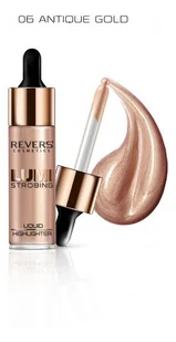 Revers Lumi Strobing Rozświetlacz 06 Antique 15ml - Rozświetlacze do twarzy i ciała - miniaturka - grafika 1