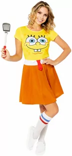 Kostium Spongebob dla kobiety - Stroje karnawałowe - miniaturka - grafika 1