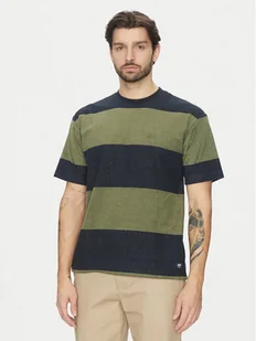 Vans T-Shirt Bergman VN000KUE Granatowy Regular Fit - Koszulki męskie - miniaturka - grafika 1