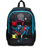 Plecaki - Plecak SEVEN - BASTARDI DENTRO - Podwójna komora, Czarny, Taglia unica, Casual - miniaturka - grafika 1