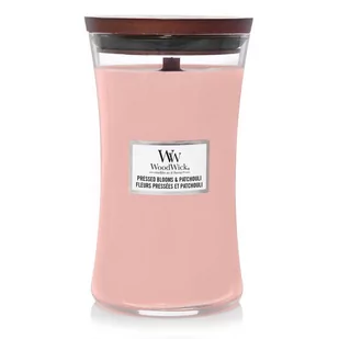 Pressed Blooms &amp; Patchouli świeca duża WoodWick - Świece - miniaturka - grafika 1