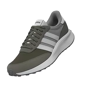 adidas Męskie trampki do biegania w stylu lat 70, Olive Strata Ftwr biały srebrny kamyk, 44 2/3 EU - Trampki męskie - miniaturka - grafika 1