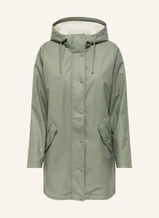 Only Płaszcz Przeciwdeszczowy grau - Płaszcze damskie - miniaturka - grafika 1