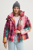 Kurtki damskie - Desigual kurtka MALMÖ damska kolor różowy zimowa 24WWEW39 - miniaturka - grafika 1