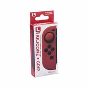 Akcesoria do Nintendo - Joy Con Kontroler Silikonowa Skóra - Lewo - Red + Chwyts - Nintendo Switch - miniaturka - grafika 1