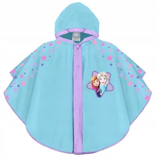 Peleryna przeciwdeszczowa Frozen Kraina Lodu Elza Anna Perletti 3-6 lat - Moda i Uroda OUTLET - miniaturka - grafika 1