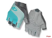 Rękawiczki rowerowe - Rękawiczki Giro Tessa Gel krótki palec glacier mint grey - miniaturka - grafika 1