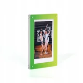Ramki na zdjęcia - Ramka Na Magnes Lodówkę Do Zdjęć Instax Mini 99 41 12 40 11 Evo Liplay Link / Zielony - miniaturka - grafika 1