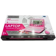 Zabawki interaktywne dla dzieci - Zabawka laptop edukacyjny HH POLAND DM459388-P - miniaturka - grafika 1