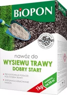 Nawozy ogrodnicze - Nawóz do wysiewu trawy BIOPON Dobry start 1KG - miniaturka - grafika 1