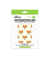 Folia, papier śniadaniowy, serwetki - Woskowijka do przechowywania żywności, LIS RUDZIELEC, rozmiar M (28x28cm), BeePack - miniaturka - grafika 1