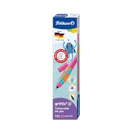 Długopisy - Pelikan 820424 griffix długopis dla osób praworęcznych, LovelyPink, 1 sztuka w składanym pudełku - miniaturka - grafika 1