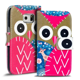 Etui na telefon komórkowy Samsung Galaxy S6 Etui ochronne z motywem ze skóry PU - Etui i futerały do telefonów - miniaturka - grafika 1