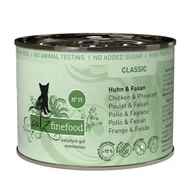 Mokra karma dla kotów - Catz finefood mokra karma dla kota Classic Adult Nr 15 Kurczak i bażant 6x200 g - miniaturka - grafika 1