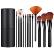 Pozostałe akcesoria kosmetyczne - Zestaw pędzli do makijażu VERK GROUP 24382 (12 elementów) - miniaturka - grafika 1