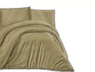 Poszewki na poduszki - Darymex Poszewka satyna bawełna CIZGILI OLIVE GREEN/50x60. POSZSAT50X60/CIZGOLGR - miniaturka - grafika 1