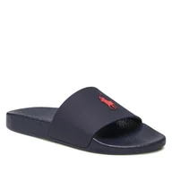 Klapki i japonki damskie - Polo Ralph Lauren Klapki Polo Slide 809852071002 Nv/Rd Pp - miniaturka - grafika 1