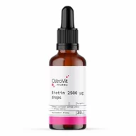 Witaminy i minerały - Ostrovit OstroVit Pharma Biotyna 2500 g w kroplach 30 ml 5903933905198 - miniaturka - grafika 1