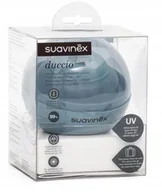 Inne akcesoria do pielęgnacji dzieci - Suavinex przenośny Sterylizator smoczków UV niebieski - miniaturka - grafika 1