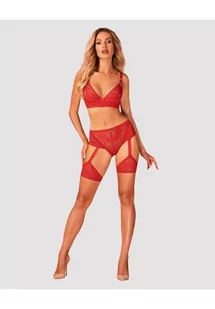 Obsessive Belovya - Biustonosz , Czerwony Wariant/Rozmiar: XL/XXL  << DYSKRETNIE   |   DOSTAWA 24h   |  GRATISY - Biustonosze - miniaturka - grafika 3