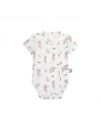 Body dla niemowląt - Bonjour Cherie Body niemowlęce rozpinane krótki rękaw bawełna organiczna Wróżki, Rozmiar: 50 - miniaturka - grafika 1