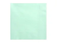 Dekoracje i nakrycia stołu na imprezę - Party Deco Serwetki 3-warstwowe 33 cm, miętowe - 20 szt. SP33-1-103 - miniaturka - grafika 1