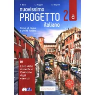 Książki do nauki języka włoskiego - Nuovissimo Progetto italiano 2. Podręcznik + ćwiczenia. Poziom B1 - miniaturka - grafika 1