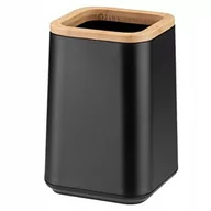 Kubki na szczoteczki do zębów - Kubek łazienkowy na szczoteczki do zębów czarny - miniaturka - grafika 1