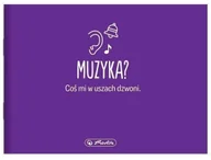 Zeszyty szkolne - Zeszyt do nut A5/16K pięciolinia Muzyka 20szt - miniaturka - grafika 1