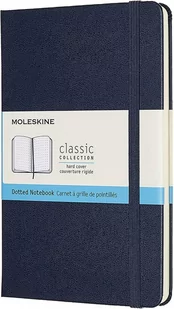 Notes Classic 11,5x18 tw kropki sapphire blue - Szkolne artykuły papiernicze - miniaturka - grafika 1