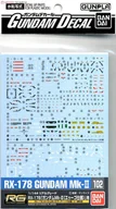 Figurki dla dzieci - Gundam - Gundam Decal 102 Rg Gundam Mk-Ii - Model Kit - miniaturka - grafika 1