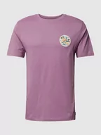 Koszulki męskie - T-shirt z nadrukiem z logo model ‘PASSAGE’ - miniaturka - grafika 1