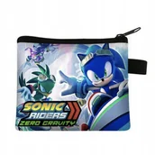 Piórniki - Portfel Saszetka Dla dzięci Sonic wzór 16 - miniaturka - grafika 1