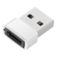 Adaptery i przejściówki - Adapter Usb-C Do Usb A Srebrny - miniaturka - grafika 1