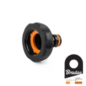 Inne akcesoria do nawadniania - Bradas Przyłącze na kran GW1" BLACK LINE SOFT - miniaturka - grafika 1